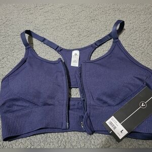 NWT Blue Sports Bra
